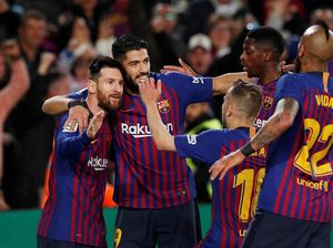 Lionel Messi Bawa Barcelona Berpesta di Camp Nou