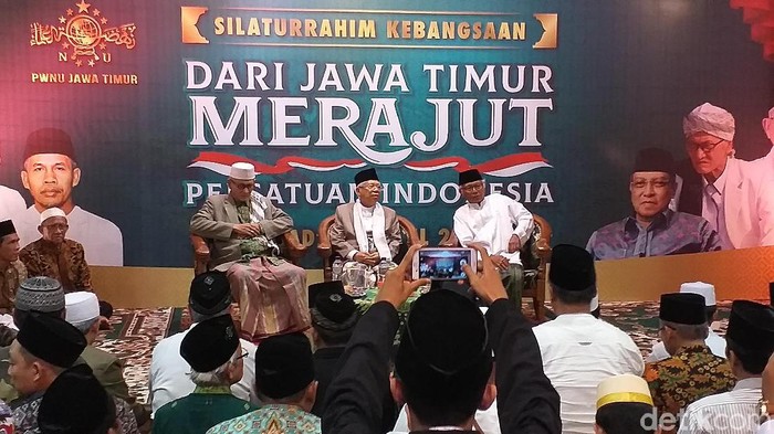 Maruf Amin Sebut Kemenangan 01 Ditentukan Oleh Jatim