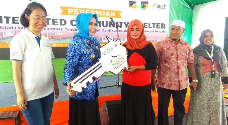 ACT dan Peace Winds Japan Resmikan 160 Unit Shelter di Palu ACT dan Peace Winds Japan Resmikan 160 Unit Shelter di Palu