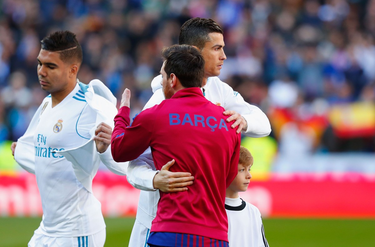 Cristiano Ronaldo Tinggalkan Spanyol karena Messi (Gonzalo Arroyo Moreno/Getty Images)