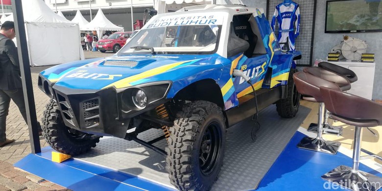 Persiapan Mobil Listrik Anak Bangsa  untuk Ikut Rally Dakar