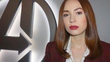 Guardian of The Galaxy tahun 2014 adalah film debutnya di jagat sinematik Marvel dengan menjadi Nebula. (Foto: Instagram/karengillanofficial)