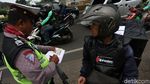 Razia Lalu Lintas, Belasan Pemotor Kena Tilang