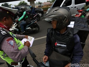 Polda Metro Tilang 4 Ribu Pengendara dalam 2 Hari Operasi Ketupat