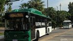 Jajal Bus Listrik Transjakarta, Anies Senang Banget