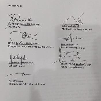 Relawan Jokowi Janjikan Rp 100 M Jika Kubu 02 Buktikan Ada Kecurangan TSM