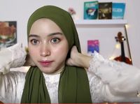 anting hijab simple