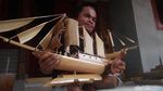 Miniatur Perahu Pinisi Karya Difabel Keren Banget