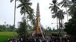 Potret Upacara Ngaben Keluarga I Gusti Ngurah Rai