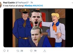 Ragam Meme David De Gea Blunder Lagi, Loris Karius Ikut Kena