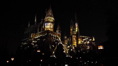 Foto: Saat Kastil Hogwarts Dikuasai Sihir Hitam