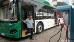 Bus Listrik TransJakarta Siap Mengaspal di Ibu Kota