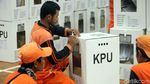 Aksi PPSU Bantu Rekapitulasi Suara Pemilu di Pasar Minggu