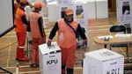 Aksi PPSU Bantu Rekapitulasi Suara Pemilu di Pasar Minggu