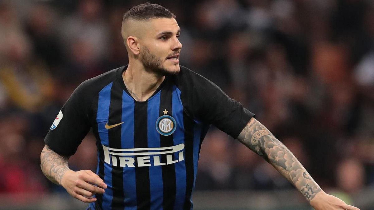 Mauro Icardi tak masuk proyek Inter bersama Antonio Conte. (Foto: Emilio Andreoli/Reuters)
