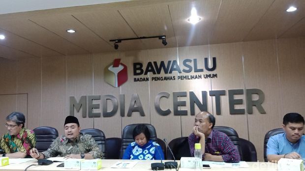Diskusi 'Tantangan Pemilu RI 2019 di Luar Negeri' di gedung Bawaslu