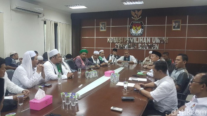 Perwakilan FPUIB ke KPU Banten Dorong Berlaku Jurdil