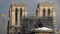 Selama berabad-abad, Notre Dame dianggap sebagai jantung umat Katolik di Prancis dan di seluruh dunia. REUTERS/Gonzalo Fuentes.