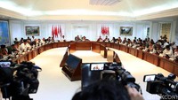 Begini suasana rapat yang membahas pemindahan ibu kota.