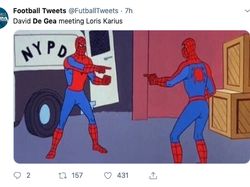 Ragam Meme David De Gea Blunder Lagi, Loris Karius Ikut Kena