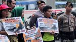 Massa Sambangi Kedubes Malaysia Tuntut Keadilan Untuk TKI