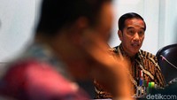 Rapat digelar di Kantor Presiden, Kompleks Istana Kepresidenan Jakarta, Senin (29/4/2019).