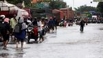Banjir Mulai Surut, Jalan Pantura Pasuruan Kembali Dibuka