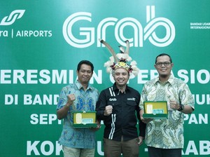 Taksi Online Grab Resmi Beroperasi di Bandara Balikpapan