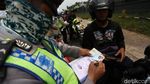 Razia Lalu Lintas, Belasan Pemotor Kena Tilang