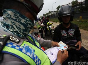 9 Hari Operasi Keselamatan Jaya 2019, Kendaraan yang Kena Tilang Naik Drastis