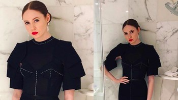 Lalu saat berumur 16 tahun, Gillan pindah ke Edinburgh dan menyelesaikan kursus HNC Acting and Performance di Telford College. (Foto: Instagram/karengillanofficial)