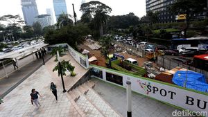 Pembangunan Spot Budaya di Dukuh Atas Terus Dikebut