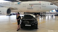 Renault Koleos menggendong mesin 2.488 cc yang mampu menyemburkan 170 hp dengan bantuan transmisi otomatis CVT. Foto: Rizki Pratama/detikOto