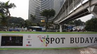 Tujuannya agar spot budaya tersebut dapat menarik minat warga untuk beralih ke transportasi publik.