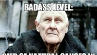 Di saat banyak tokoh yang mati dibunuh, Maester Aemon bisa meninggal dengan tenang akibat sakit. Dok. Ist