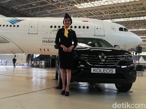 Ketika Renault Luncurkan Mobil di Hanggar Garuda Indonesia