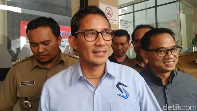 Sandiaga Uno Kritik Target Ekonomi RI Tahun Ini 5,3%