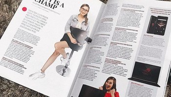 Beberapa kali Ann diwawancarai oleh media setempat. Foto: istimewa