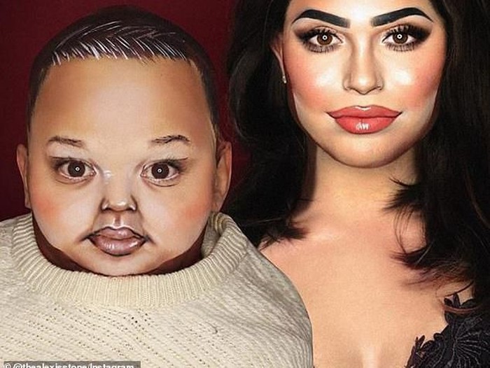 Pria Viral Karena Makeup Jadi Bayi Kylie Jenner Netizen Sebut