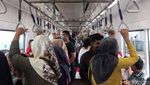 Libur Hari Buruh, Warga Padati MRT Jakarta