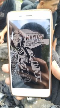 Undangan yang tersebar di medsos