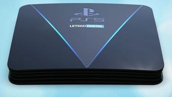 PlayStation 5 (PS5) memang belum akan hadir tahun ini. Namun sejumlah bocorannya kian santer bertebaran. Yang terbaru adalah gambar render PS5 seperti di foto ini. Foto: LetsGoDigital
