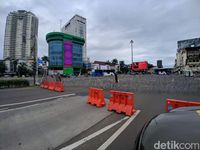 Jalan Menuju Istana Ditutup, Polisi Pastikan Massa Buruh Tak Mendekat