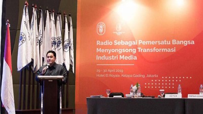 Erick Thohir Jadi Ketua PRSSNI