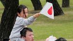Warga Jepang Sambut Bahagia Kaisar Baru