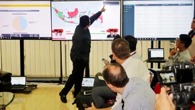 Mengintip Dapur Pusat Tabulasi Suara TKN
