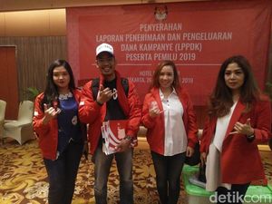 PKPI Laporkan Dana Kampanye Rp 6,29 Miliar