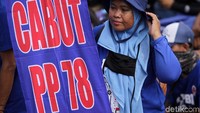 Salah satunya meminta PP no 78 dicabut.