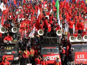 Massa Demo Hari Buruh di Jakarta Bakal Di-swab di Titik Kumpul