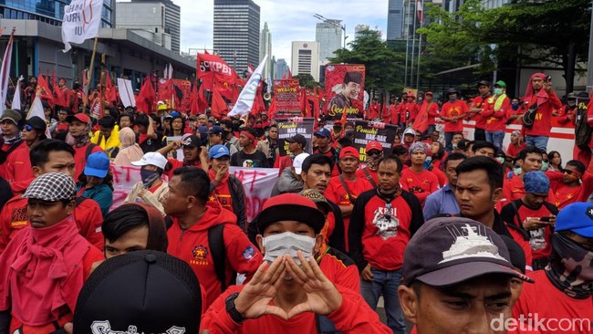 Tolak Upah Murah Masih Jadi Seruan Buruh di May Day 2019
